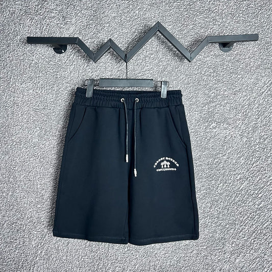 Chrome Hearts Black Minimalist Logo Sweatshorts